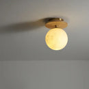GobekUsa Ceramic Wood LED Ceiling Light for Modern Indoor Lighting