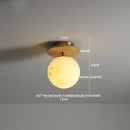 GobekUsa Ceramic Wood LED Ceiling Light for Modern Indoor Lighting
