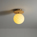 GobekUsa Ceramic Wood LED Ceiling Light for Modern Indoor Lighting