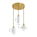 GobekUsa Ceramic LED Pendant Lights | Copper Modern Hanglamp for Home Indoor Lighting