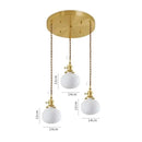 GobekUsa Ceramic LED Pendant Lights | Copper Modern Hanglamp for Home Indoor Lighting