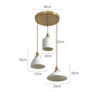 GobekUsa Ceramic LED Pendant Lights | Copper Modern Hanglamp for Home Indoor Lighting