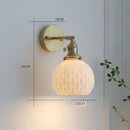 GobekUsa Ceramic LED Pendant Lights | Copper Modern Hanglamp for Home Indoor Lighting