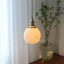 GobekUsa Ceramic LED Pendant Lights | Copper Modern Hanglamp for Home Indoor Lighting
