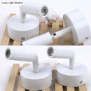 GobekUsa Modern LED White Tube Wall Light - Switch, Metal Sconce Lighting in Warm/White Light