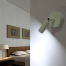 GobekUsa Modern LED White Tube Wall Light - Switch, Metal Sconce Lighting in Warm/White Light