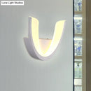 GobekUsa Minimalist Geometric LED Wall Sconce – Warm/White Light
