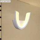 GobekUsa Minimalist Geometric LED Wall Sconce – Warm/White Light