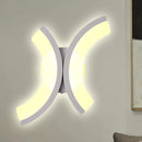 GobekUsa Minimalist Geometric LED Wall Sconce – Warm/White Light