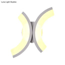 GobekUsa Minimalist Geometric LED Wall Sconce – Warm/White Light