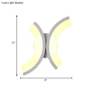 GobekUsa Minimalist Geometric LED Wall Sconce – Warm/White Light