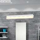 GobekUsa Modern Metal Wave Design LED Vanity Light Fixture, Wall Mounted Lamp in Warm/White Light, 16"/23.5" W