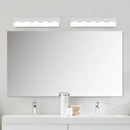 GobekUsa Modern Metal Wave Design LED Vanity Light Fixture, Wall Mounted Lamp in Warm/White Light, 16"/23.5" W