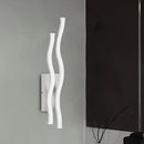 GobekUsa 2-Waving Acrylic Linear Sconce – LED Wall Lamp Fixture with Warm/White Light