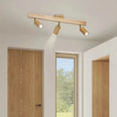 GobekUsa LED Ceiling Lamp: Modern Wood Design with Spotlight for Various Spaces