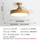 GobekUsa DC Motor Ceiling Fan Light with Control for Bedroom, Living Room & Restaurant.