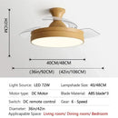 GobekUsa DC Motor Ceiling Fan Light with Control for Bedroom, Living Room & Restaurant.