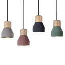 GobekUsa Concrete Pendant Light - Nordic Style LED E27 Hanging Fixture