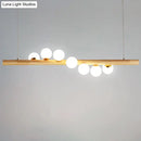 GobekUsa Minimalistic Milk Glass Suspension Light: Elegant Jewelry Pendant for Dining Room