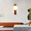 GobekUsa Modern Bronze/Copper Dining Room Wall Lamp: 1-Bulb Sconce Light with Milk Glass Shade