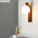 GobekUsa Modern Bronze/Copper Dining Room Wall Lamp: 1-Bulb Sconce Light with Milk Glass Shade