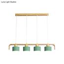 GobekUsa Nordic 3/4 Head Metal Island Chandelier for Dining Room & Kitchen
