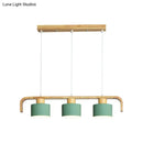 GobekUsa Nordic 3/4 Head Metal Island Chandelier for Dining Room & Kitchen