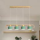 GobekUsa Nordic 3/4 Head Metal Island Chandelier for Dining Room & Kitchen