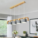 GobekUsa Nordic 3/4 Head Metal Island Chandelier for Dining Room & Kitchen