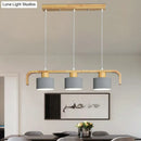 GobekUsa Nordic 3/4 Head Metal Island Chandelier for Dining Room & Kitchen
