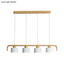GobekUsa Nordic 3/4 Head Metal Island Chandelier for Dining Room & Kitchen