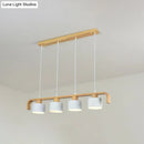 GobekUsa Nordic 3/4 Head Metal Island Chandelier for Dining Room & Kitchen