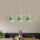 GobekUsa Nordic 3/4 Head Metal Island Chandelier for Dining Room & Kitchen