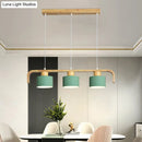 GobekUsa Nordic 3/4 Head Metal Island Chandelier for Dining Room & Kitchen