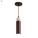 GobekUsa Iron LED Pendant Light Fixture for Home Living Room, Restaurant Yellow Travertine Ball Hang Lamp