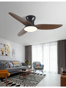 GobekUsa 30W Remote Control Ceiling Fan with Light - Modern Minimalist Design