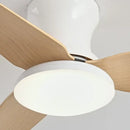GobekUsa 30W Remote Control Ceiling Fan with Light - Modern Minimalist Design