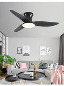 GobekUsa 30W Remote Control Ceiling Fan with Light - Modern Minimalist Design