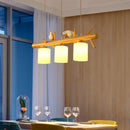 GobekUsa Bird Glass Pendant Light: Modern Nordic Kitchen Hanging Lamp for Home Decor