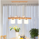 GobekUsa Bird Glass Pendant Light: Modern Nordic Kitchen Hanging Lamp for Home Decor