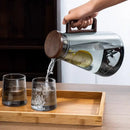 GobekUsa Glass Cold Water Jug | Large Capacity & Heat Resistant Water Pot