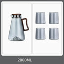 GobekUsa Glass Cold Water Jug | Large Capacity & Heat Resistant Water Pot