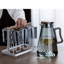 GobekUsa Glass Cold Water Jug | Large Capacity & Heat Resistant Water Pot