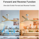 GobekUsa Industrial Wind Ceiling Fan ABS Blades Remote Control Silent Operation.