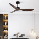 GobekUsa Industrial Wind Ceiling Fan ABS Blades Remote Control Silent Operation.