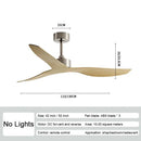 GobekUsa Industrial Wind Ceiling Fan ABS Blades Remote Control Silent Operation.