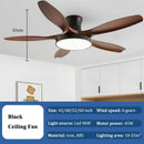 GobekUsa LED Ceiling Fan with Remote Control for Living Bedroom, 48-60 Inch