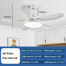 GobekUsa LED Ceiling Fan with Remote Control for Living Bedroom, 48-60 Inch