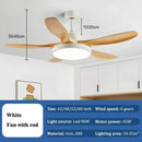 GobekUsa LED Ceiling Fan with Remote Control for Living Bedroom, 48-60 Inch