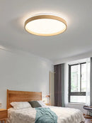 GobekUsa LED Ceiling Lamp: Simple Modern Round Study Bedroom Balcony Light